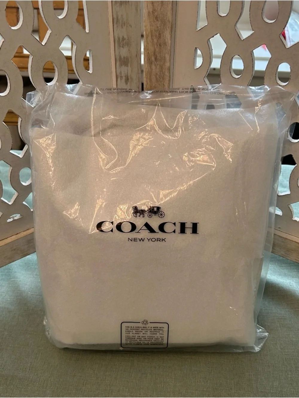 Coach signature canvas
